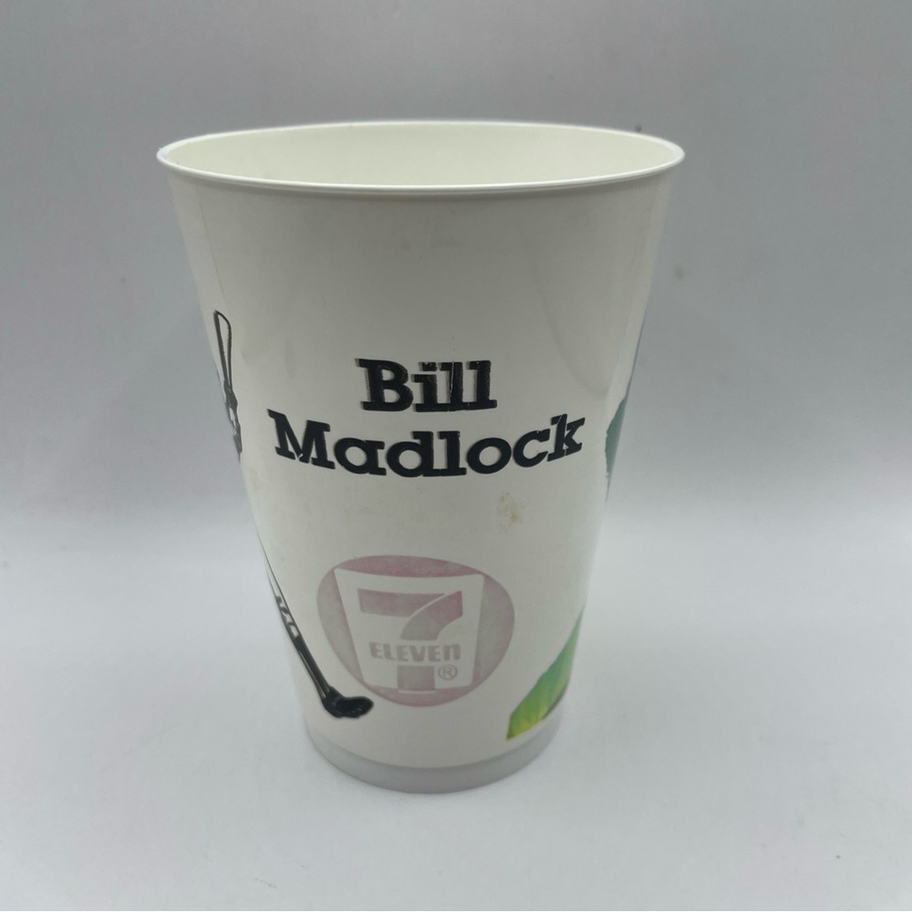 Vintage Bill Madlock 7-Eleven Cup Slurpee 1982 Mlb Baseball Pittsburgh Pirates